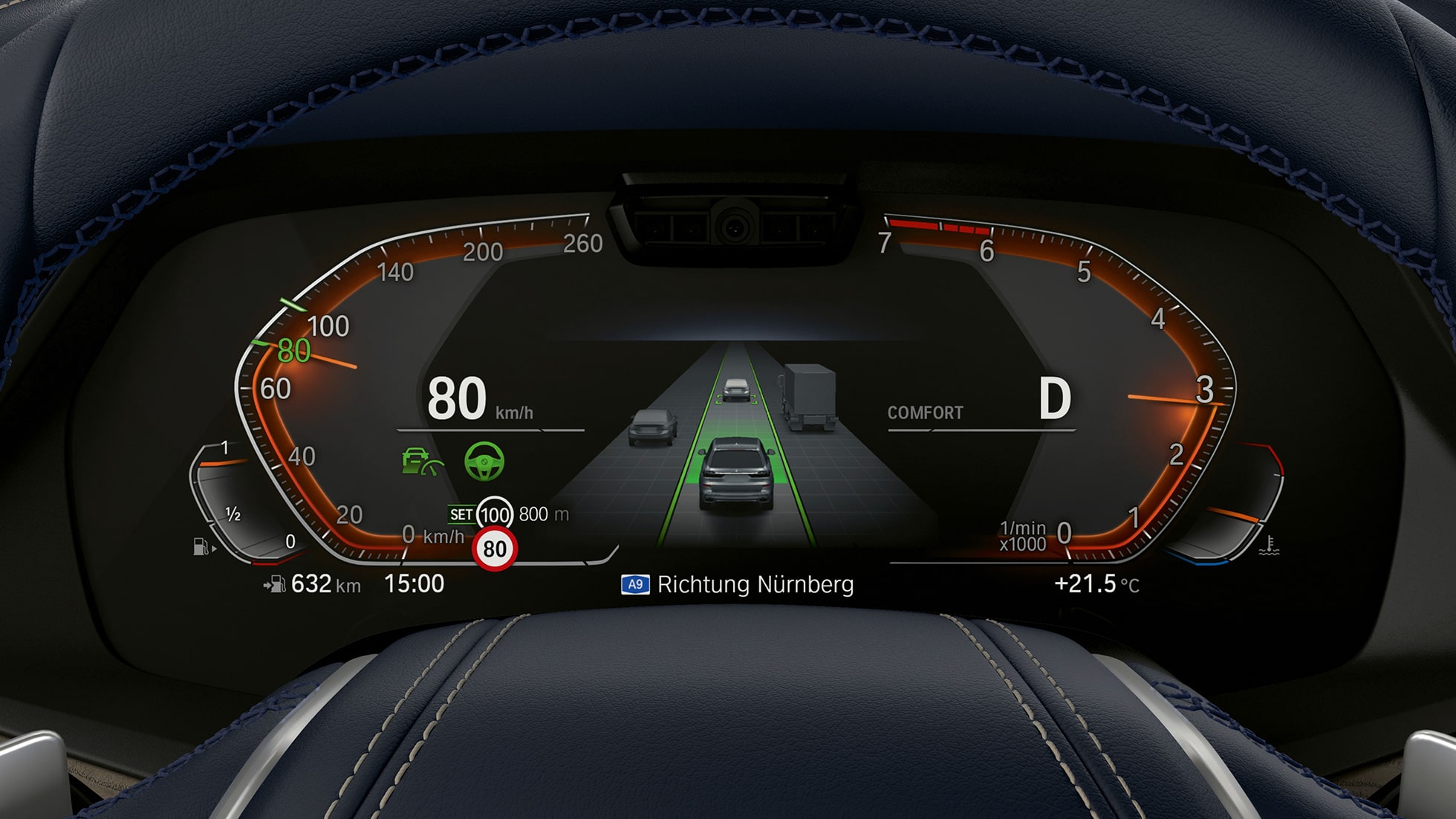 BMW 2020 X7 M50i Winnipeg, MB heads up display